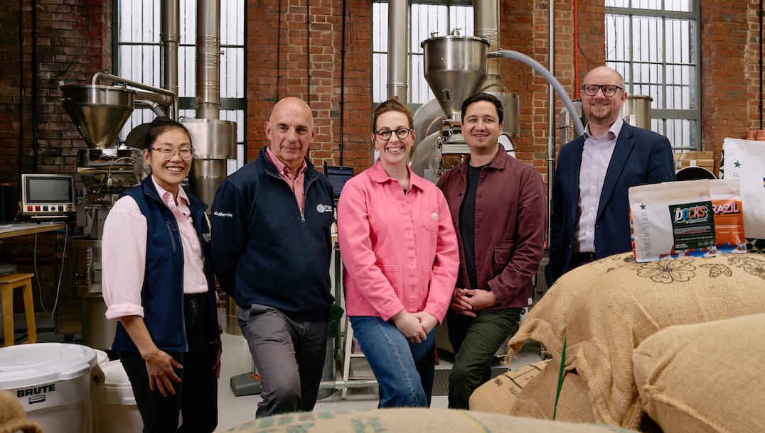 My-Ha Hoang and Gary Whitaker of Mercia Debt, Holly and Alex Kragiopoulos, and Keiran Taylor of UHY BPR Heaton