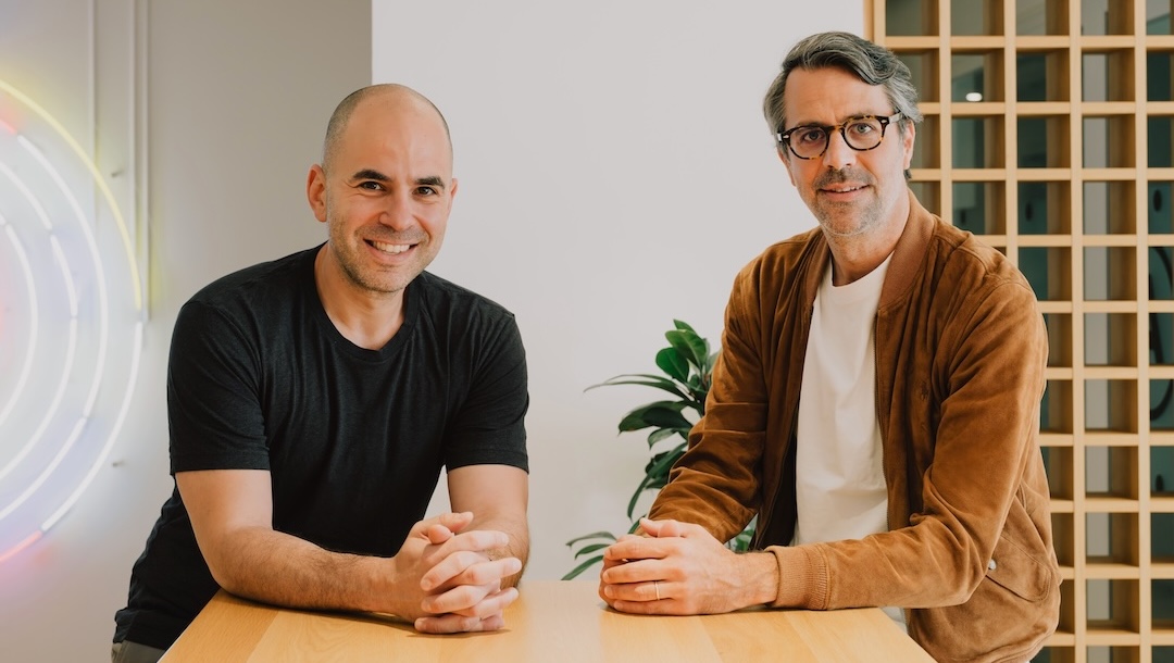 Semble founders MIkael Landau and Christoph Lippuner