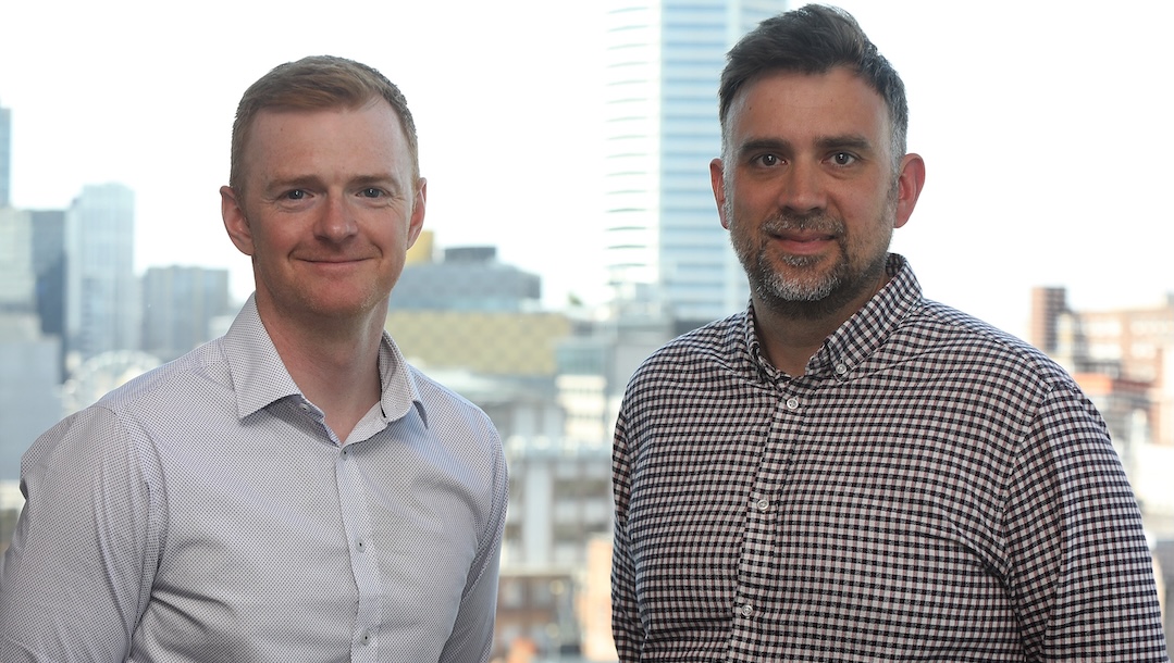 Studentcrowd founders Paul Humphreys and Peter Sisson