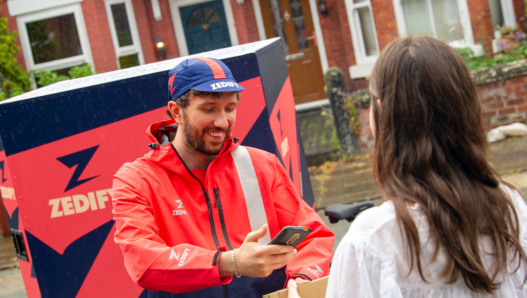 Zedify doorstep delivery